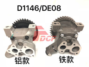 D1146 / DE08 देवू इंजन सहायक उपकरण के साथ दो प्रकार खुदाई डीजल इंजन तेल पंप